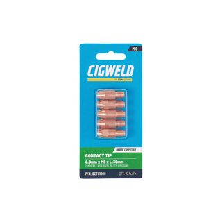 CIGWELD BINZEL CONTACT TIP 0.8MM X M8 X L:30MM 10PK