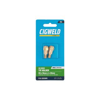 CIGWELD BINZEL 36 SERIES TIP HOLDER M8 X 10MM X L:30MM 2PK