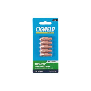 CIGWELD BINZEL CONTACT TIP 1.2MM X M8 X L:30MM 10PK