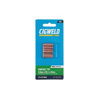 CIGWELD BINZEL CONTACT TIP 0.8MM X M6 X L:25MM 10PK