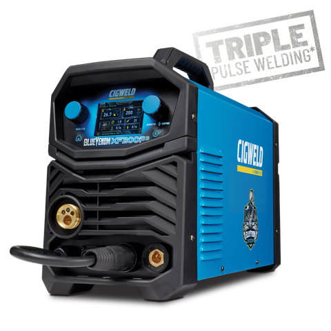 CIGWELD BLUE VENOM XF200 MULTI PROCESS WELDER- MIG-STICK-TIG