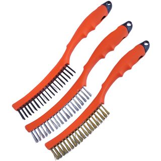 SP TOOLS 355MM WIRE BRUSH SET - 3PCE