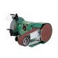 ABBOTT & ASHBY 8" INDUSTRIAL GRINDER WITH LINISHING ATTACHMENT