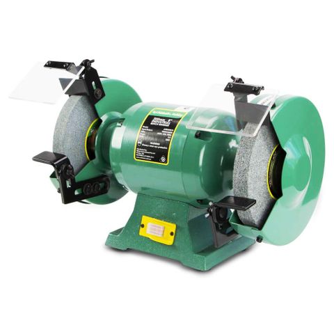 ABBOTT & ASHBY 200MM (8") 600W INDUSTRIAL BENCH GRINDER