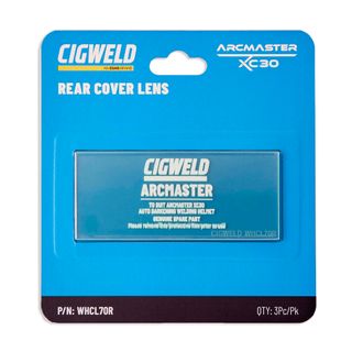 CIGWELD ARCMASTER 649 REAR COVER LENS 1PC/PK