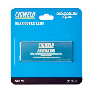 CIGWELD ARCMASTER XC20 REAR LENS 3PC/PK