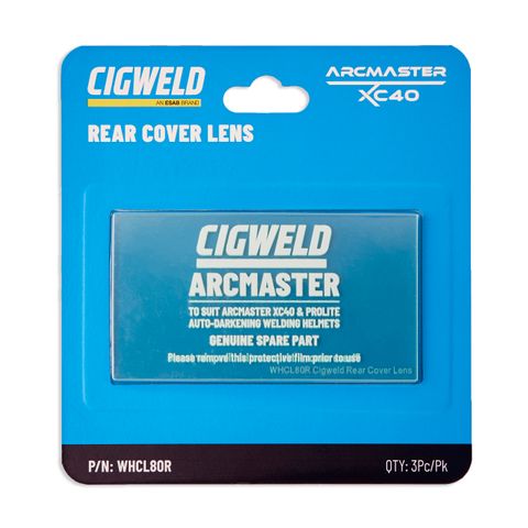 CIGWELD ARCMASTER XC40 REAR LENS 3PC/PK