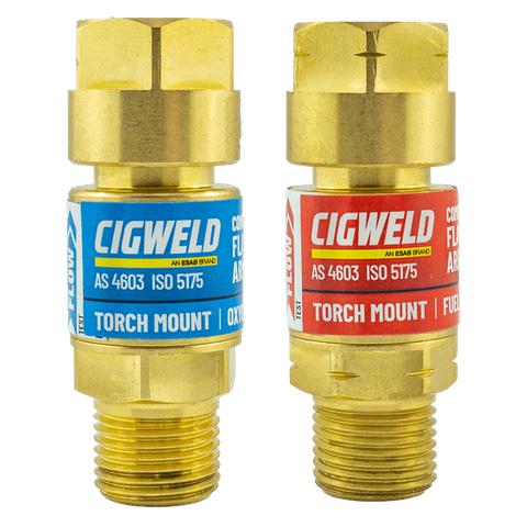 CIGWELD COMET FLASHBACK ARRESTOR - TORCH MOUNT - SET