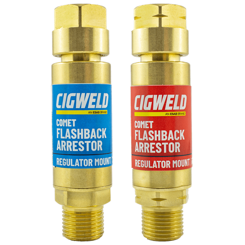 CIGWELD COMET FLASHBACK ARRESTOR REGULATOR MOUNT SET