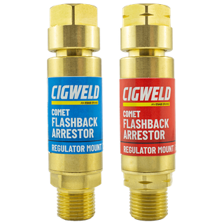 CIGWELD COMET FLASHBACK ARRESTOR REGULATOR MOUNT SET