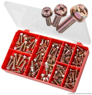 TORRES JAPANESE FINE HEX SEM SCREW ASSORTED KIT- SMALL SIZES