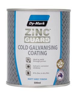 DYMARK ZINC GUARD COLD GALV & COATING - MATT GREY 1LTR