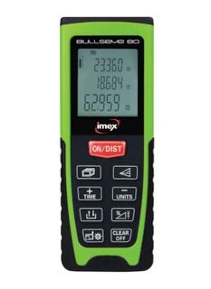 IMEX BULLSEYE 80MTR LASER DISTANCE MEASURE