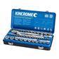 KINCROME 1/4" & 3/8" DRIVE 52 PIECE SOCKET SET - METRIC / IMPERIAL