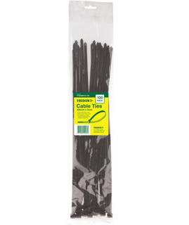 400 X 5MM CABLE TIES BLACK (100)