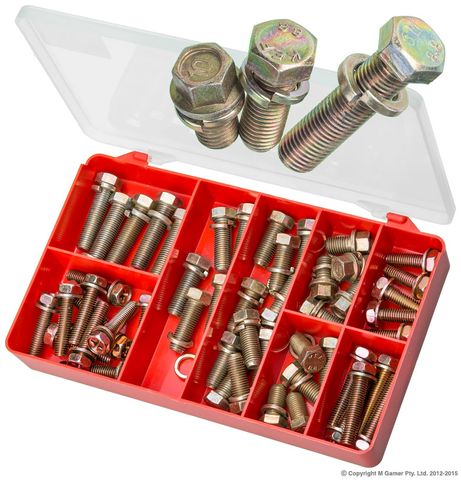 TORRES JAPANESE FINE HEX SEM SCREW ASSORTED KIT- LARGE SIZES