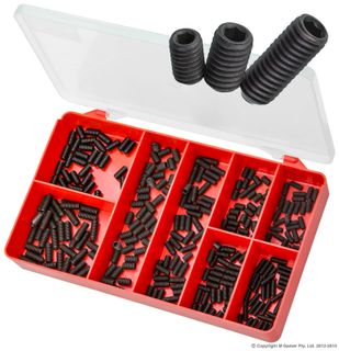 TORRES DIN 916 SOCKET HEAD GRUB SCREW ASSORTED KIT - GRADE 10.9