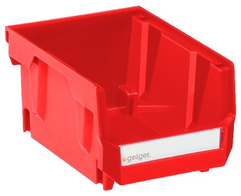 GEIGER SMALL SHORT HB SERIES BIN - RED