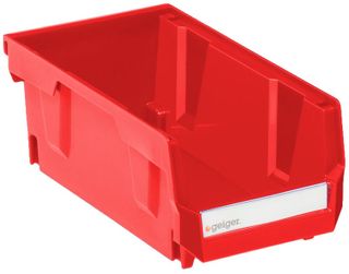 GEIGER SMALL HB SERIES BIN - RED