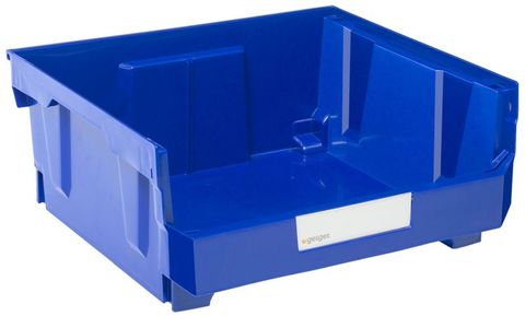 GEIGER LARGE HB SERIES DUPLEX BIN - BLUE