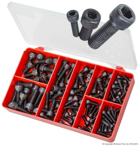 TORRES DIN 912 SOCKET HEAD ALLEN CAP SCREW ASSORTED KIT - GRADE 12.9