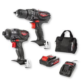 KATANA 2PC 18V CHARGE-ALL DRILL & IMPACT DRIVER KIT