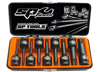 SP TOOLS 1/2" DRIVE IMPACT SOCKET SET - 9PCE - TORX