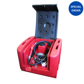 ALEMLUBE LOCKABLE DIESEL REFUELLING STORAGE AND DISPENSING KIT - 100L