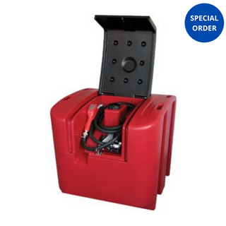 ALEMLUBE LOCKABLE DIESEL REFUELLING STORAGE AND DISPENSING KIT - 450L