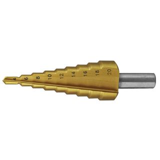 HOLEMAKER STEP DRILL STRAIGHT FLUTE 5-25MM