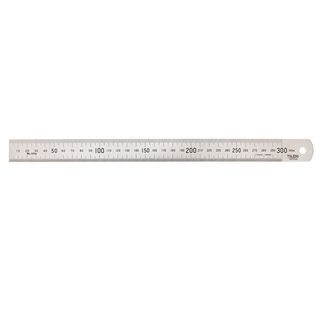 TOLEDO SINGLE SIDED STAINLESS STEEL METRIC RULE - 300MM