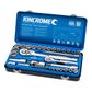 KINCROME 1/4" & 1/2" DRIVE SOCKET SET 35 PCE - METRIC