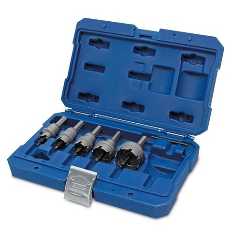 HOLEMAKER 5PCE 4.5MM DEPTH TCT HOLESAW SET