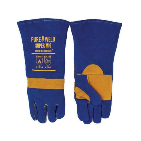 PUREWELD SUPERMIG WELDING GLOVES - XL