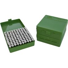 MTM 100RND HANDGUN AMMO BOX 44MAG 44SPL 45LC GREEN