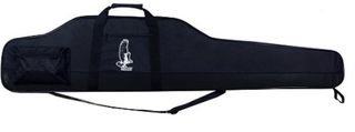 METONI DELUXE THICK EGG SHELL GUN CASE BLACK 52 INCH