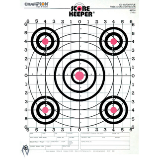 CHAMPION TARGET 100YD SIGHT IN PKT12