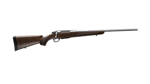 TIKKA T3X HUNTER FLUTED STAINLESS LEFT HAND 223 1:8 TWIST