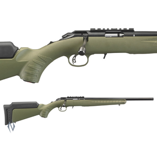 RUGER AMERICAN RIMFIRE OD GREEN BLUED 22MAG