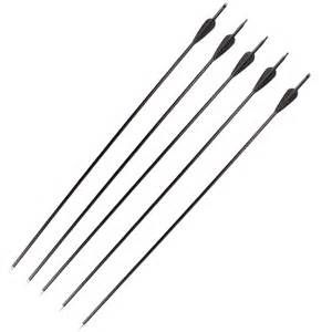 REDZONE FIBREGLASS TARGET ARROW BLACK