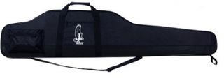 METONI DELUXE THICK EGG SHELL GUN CASE BLACK 44 INCH