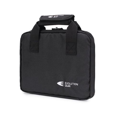 EVOLUTION GEAR HAND GUN SOFT CASE 300x260x35 BLACK