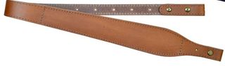 COLONIAL LEATHER 60MM BROWN TAPERED WOOL PADDED SLING