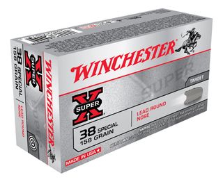 WINCHESTER SUPER X 38SP 158G LRN 50PKT