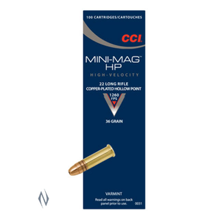 CCI MINI MAG 1260FPS 22LR 36GR HP 500PKT