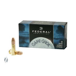 FEDERAL GAME SHOK 1240FPS 22LR 40GR SOLID COPPER PLATED 500PKT
