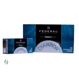 FEDERAL CHAMPION TARGET 1080FPS 22LR 40GR SOLID 500PKT