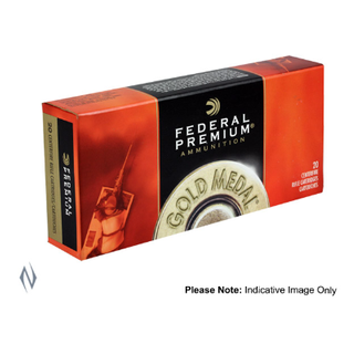 FEDERAL PREMIUM GOLD MEDAL 338LAPUA 250GR MATCHKING 20PKT