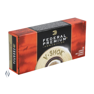 FEDERAL PREMIUM V-SHOK 243WIN 55GR NOSLER BTIP 20PKT