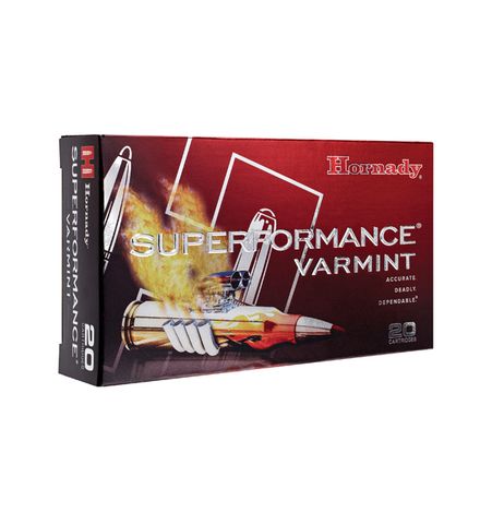 HORNADY SUPERFORMANCE VARMINT 223REM 53GR V-MAX 20PKT